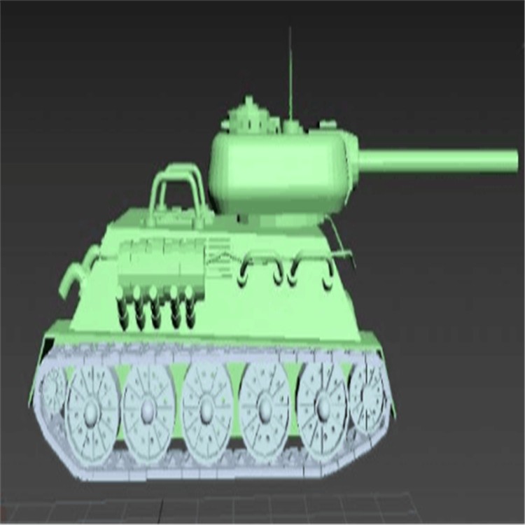 四川充气军用坦克模型